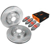 Toyota Camry 2006-2017 Sedan Front Disc Brake Rotors & Pads