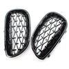 BMW E60 5 Series Gloss Black Diamond Meteor Front Kidney Grill (2003-2009)