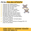 Can-Am Outlander 2 x Front & Rear Wheel Hubs