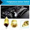 Car 3/8" NPT Aluminum Engine Radiator Thermo Sensor Cooling Fan Switch
