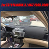 TOYOTA MARK-X / REIZ Car Leather Dash Cover Mat (2005–2009)