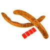 Car Wood Grain Look Leather Non-Slip Steering Wheel Cover