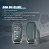 Ford Fusion F150 (2013-2020) - Blue TPU Remote Key Fob Case Cover
