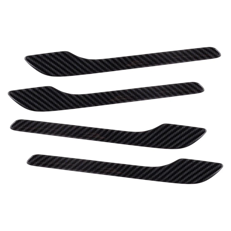 Tesla Model Y, Model 3 Carbon Fiber Style Side Handle Cover Trim (2020-2023)