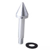 Smart Fortwo (2007-2014) Silver 2x Bumper Spikes Guards Protector