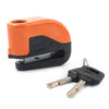 Motorcycle Bicycle Set Anti-theft Wheel Disc Brake Lock with Alarm