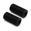 Motorcycle Foot Pegs - Black 2 x Rubber Gear Shifter Lever Covers