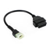 Honda CBR 1000R, 600R 4 Pin to 16 Pin OBD2 Diagnostic Adapter Cable (2004-2023)