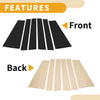 Toyota Sienta 6 x Door Pillar Window Trim (2022–2024)