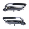 Holden Barina Door Handle Inner Set 4 Chrome Front Rear LH+RH (2011–2018)
