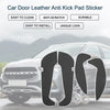 Mercedes-Benz GLA (2015) - Black Set Car Door Leather Anti Kick Pad Sticker