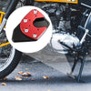 Honda Kickstand Extension Enlarger Pad Side Stand Black Red