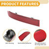 Mercedes Sprinter 1500 (2019-2022) Red Rear Left Bumper Reflector