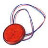Car Trailer Truck 24 LED Round Red Tail Brake Stop Light Lamps