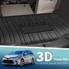 Toyota Sienna Flat Face Cargo Liner Rear Trunk Mat 1 Pc (2022–2024)