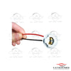 Car T10 W5W Wedge LED Bulb Holder Connector