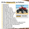 Polaris Petcock Fuel Shutoff Valve + Lever Extension w/ Spring Kit