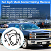 Chevy Silverado 2500 3500HD Passenger Side Tail Light Wiring (2007-2014)