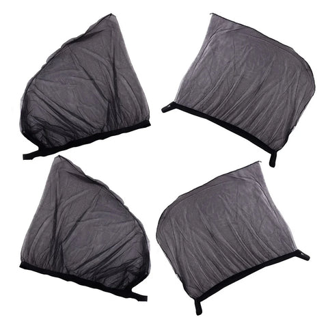 SUV () 4pcs Car Side Window Mesh Shades UV Privacy Screens