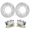 Yamaha Grizzly 660 4x4 Front Brake Calipers & Disc Rotors (2002–2008)