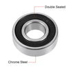 Deep Groove Ball Bearing 15x35x11mm Sealed Chrome Steel Bearing 2 x Pcs