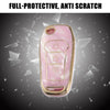 Ford F150 Key Fob Remote Control Cover 3 x Button TPU Shell Pink (2015-2018)
