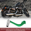 Honda CRF110F (2013-2018) - Green Silver Tone Folding Shifter Lever
