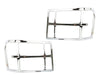 GMC Sierra Head Light Bezel Cover Chrome Trim (2007-2013)