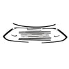 Nissan Patrol Y62 (2012-2024) Black Window Seal Strips