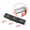 05-12 BMW E90 E92 E93 M3 3 x Center Console Switch Button Caps