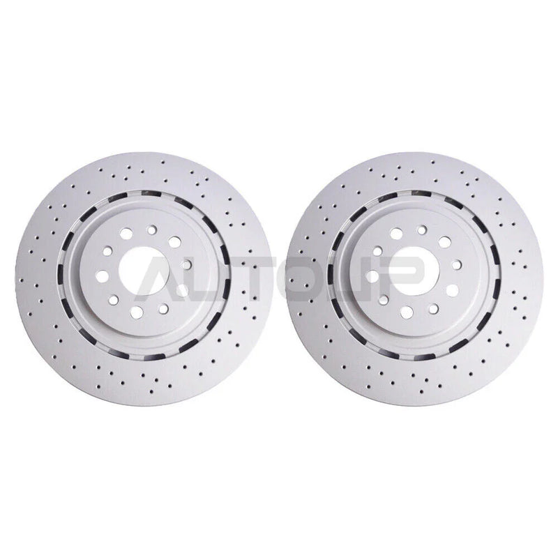 Maserati Ghibli Quattroporte Brake Rotors 2x Front Brake Disc