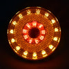 Car Motorcycle Trailer Amber Round Rear Tail Brake Stop Marker Light