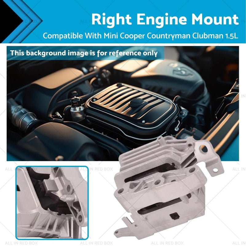 Mini Cooper Countryman Clubman 1.5L Right Engine Mount (2010-2019)