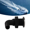 Boat 1 x Bilge Pump Fitting 33MM Bilge Thru Elbow Hull Fitting