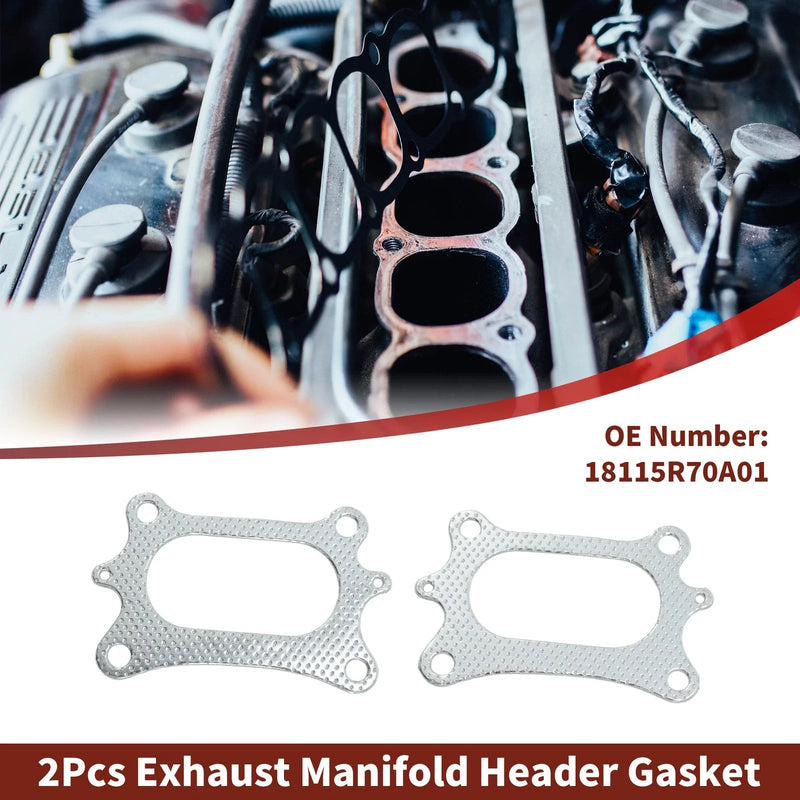 Honda Odyssey Exhaust Manifold Header Gaskets 2 x (2008-2020)