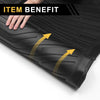Kia Carnival (2022-2024) Stripe Pattern TPE Cargo Liner Rear Trunk Mat