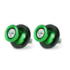 Honda CBR500R CBR600 CBR1000RR - Green 8mm Swingarm Spools