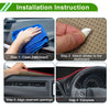 BMW 4 Series (2021-2024) Sun Protector Black Red Dashboard Cover Mat
