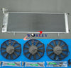 Jeep Cherokee XJ 3 Row Alloy Radiator & Fans (1994-2001)
