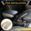 Toyota Tundra Microfiber Leather Beige Center Console Lid Armrest Cover