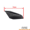 Kawasaki Honda Motorcycle Scooter Dynamic Winglet Fairing Fixed Wings Kit