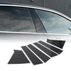 Chevrolet Malibu (2016-2021) Carbon Fiber Pillar Window Trim Cover 6x