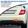 Mercedes-Benz C-Class W204 AMG Rear Tow Hook Cover (2012-2015)