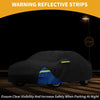 Toyota Camry Car Cover Waterproof with Door Zipper Oxford Cloth