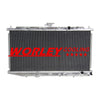 Honda Civic ED CRX 1.5 / 1.6L I4 Aluminum Radiator + Fan (1987-1991)