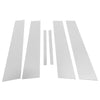 Dodge Charger (2011-2014) Chrome Silver Tone 6 Pcs Door Pillar Window Trim