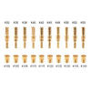 PWK CVK Gold Motor 20pcs Carburetor Main & Pilot Jet Kit
