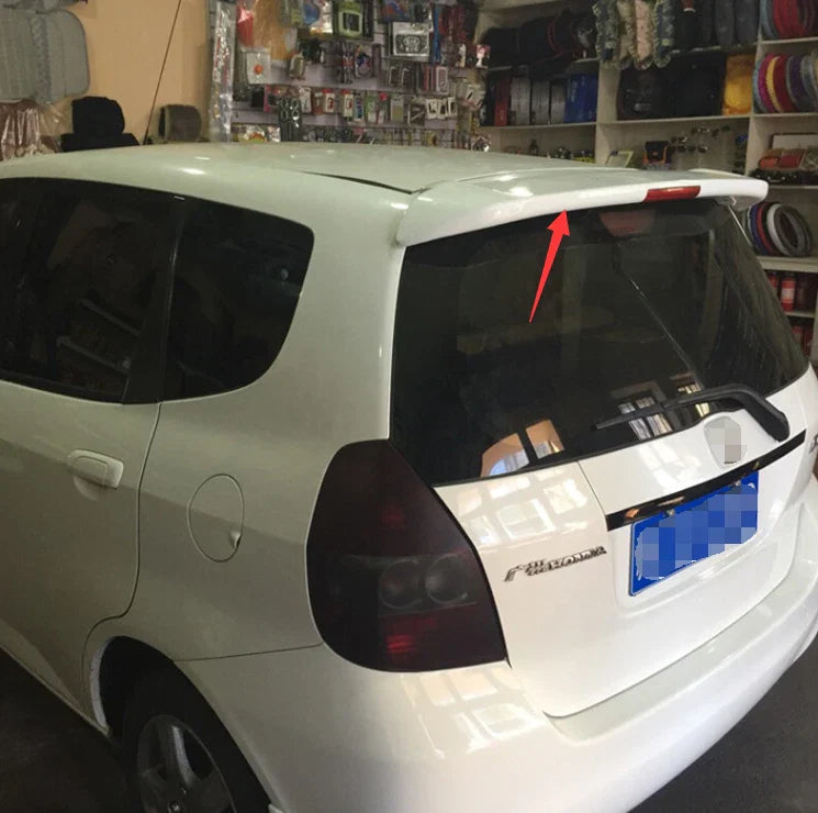 Honda Fit Jazz 2003-2007 with Light Spoiler Wing ABS Factory Style