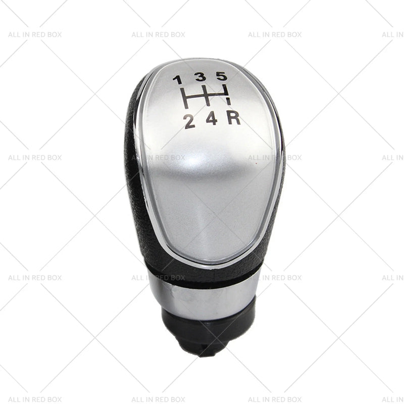 Ford Fiesta MK2, C-Max 5 Speed Manual Gear Shift Knob Silver (2008-2013)