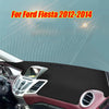 Ford Fiesta Black Dashboard Cover Pad Mat (2012–2014)